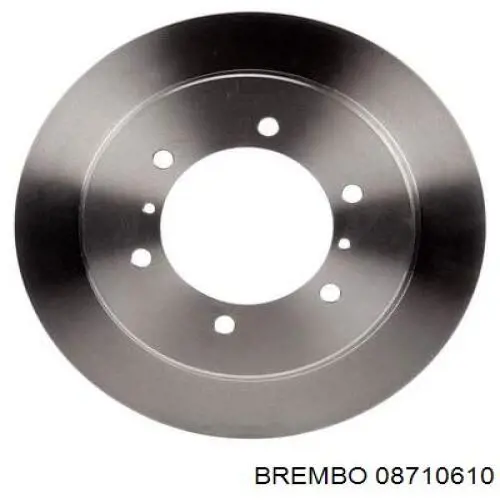 Тормозные диски 08710610 Brembo