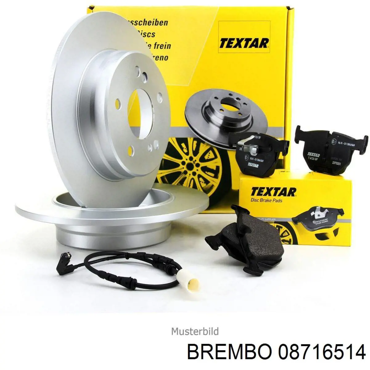 Тормозные диски 08716514 Brembo
