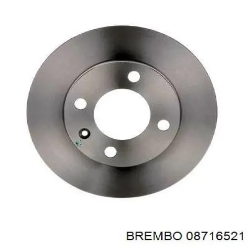 Тормозные диски 08716521 Brembo