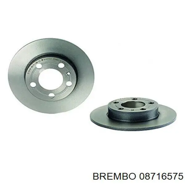 Тормозные диски 08716575 Brembo
