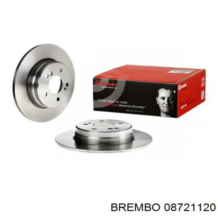 08721120 Brembo диск тормозной задний