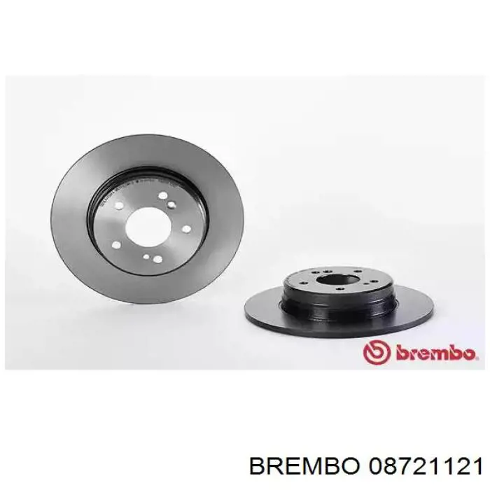 08.7211.21 Brembo диск тормозной задний