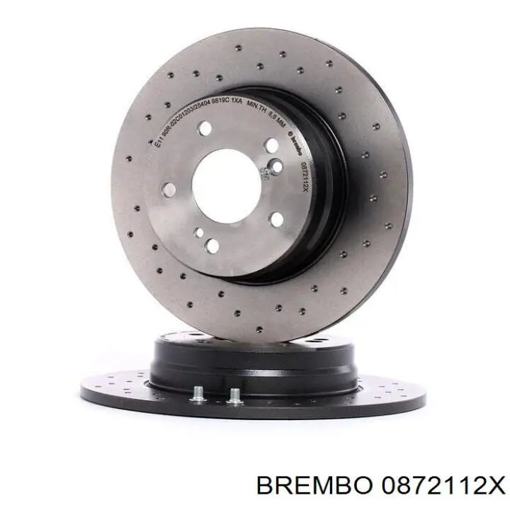 Тормозные диски 0872112X Brembo