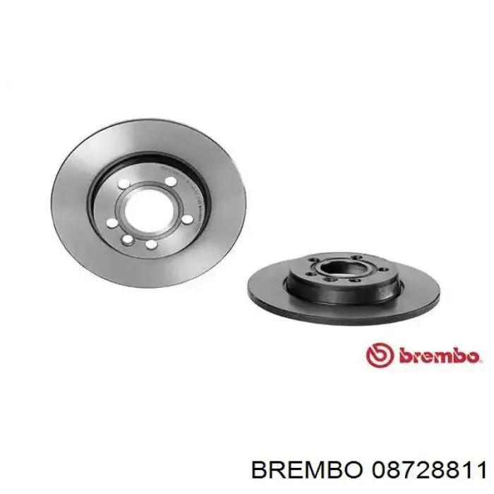 08.7288.11 Brembo диск тормозной задний