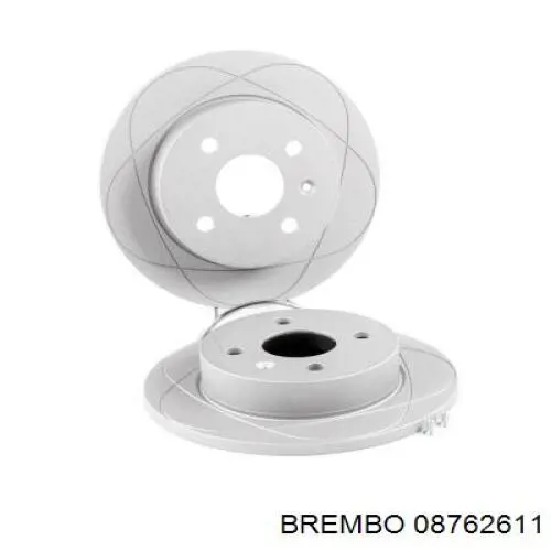 Купить 08762611 Brembo Диск тормозной задний