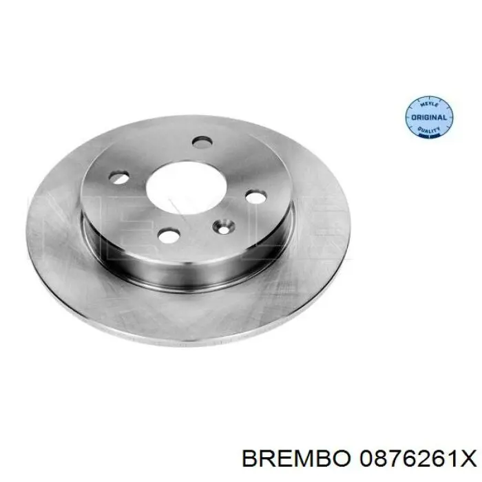 0876261X Brembo Дисковый тормоз