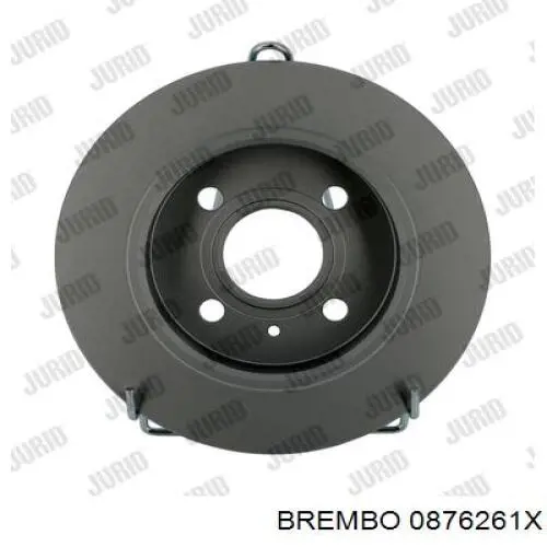 Задний тормозной диск Brembo 0876261X цена, от 40.79 USD