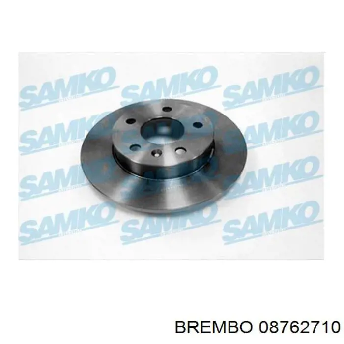Тормозные диски 08762710 Brembo