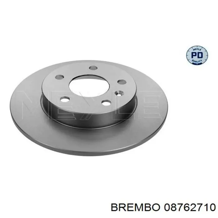 08762710 Brembo диск тормозной задний