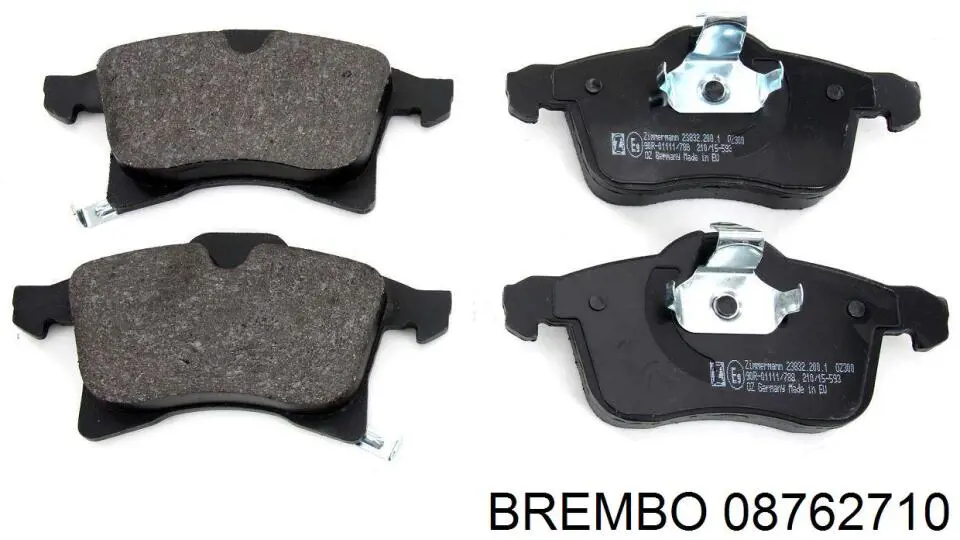 Тормозные диски 08762710 Brembo