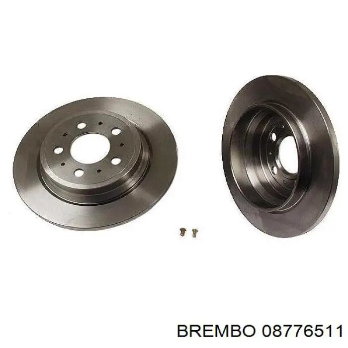 Купить 08776511 Brembo Диск тормозной задний