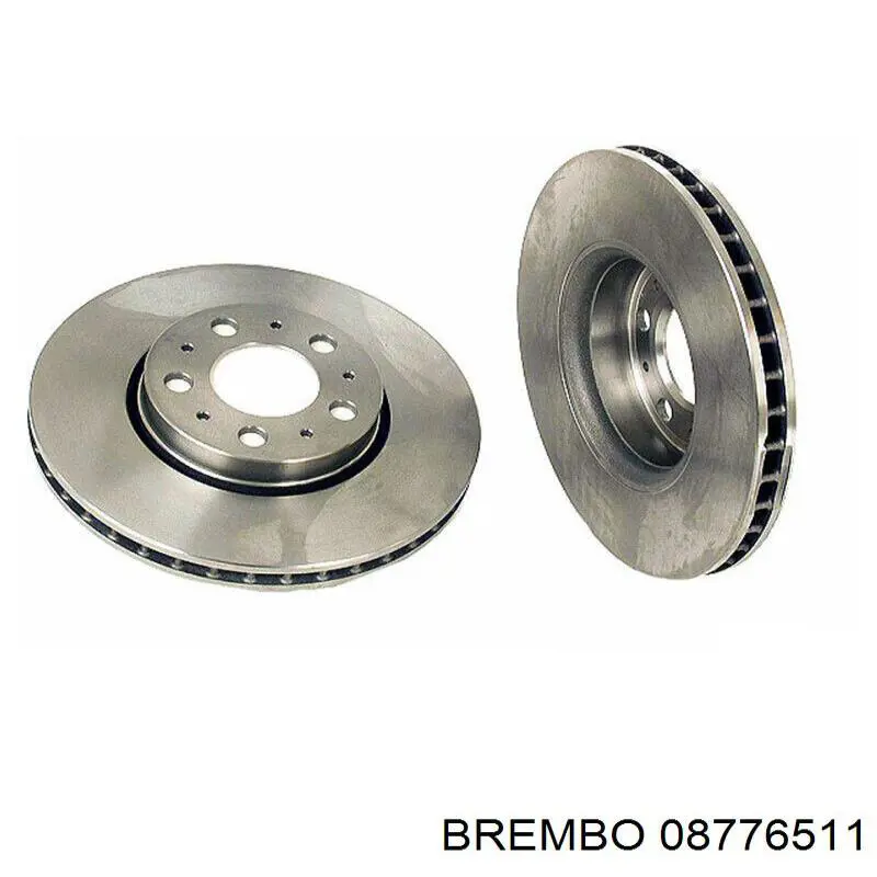 Тормозные диски 08776511 Brembo