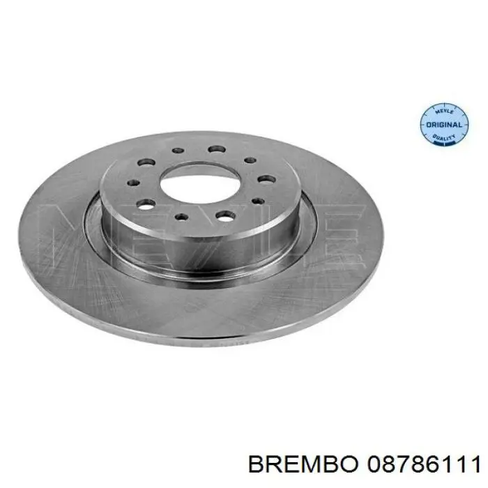 08786111 Brembo Дисковый тормоз