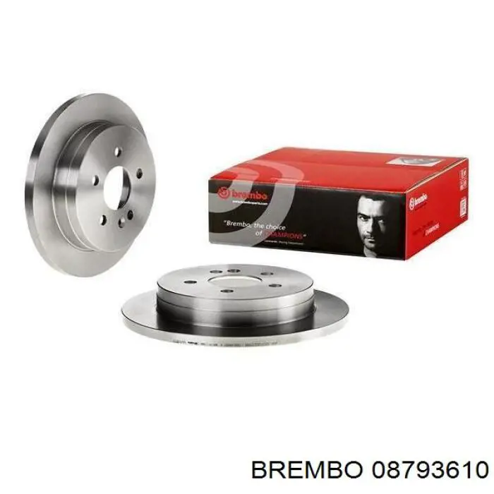 Тормозные диски 08793610 Brembo