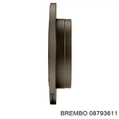 Тормозные диски 08793611 Brembo