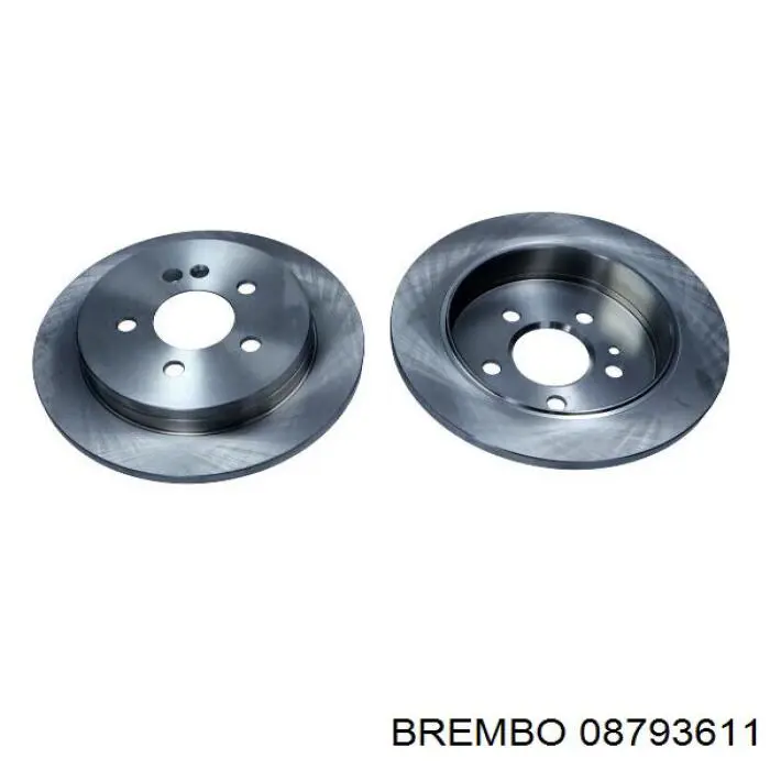 Задний дисковый тормоз Brembo 08793611