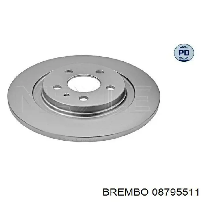 Задний тормозной диск Brembo 08795511 цена, от 27.58 USD