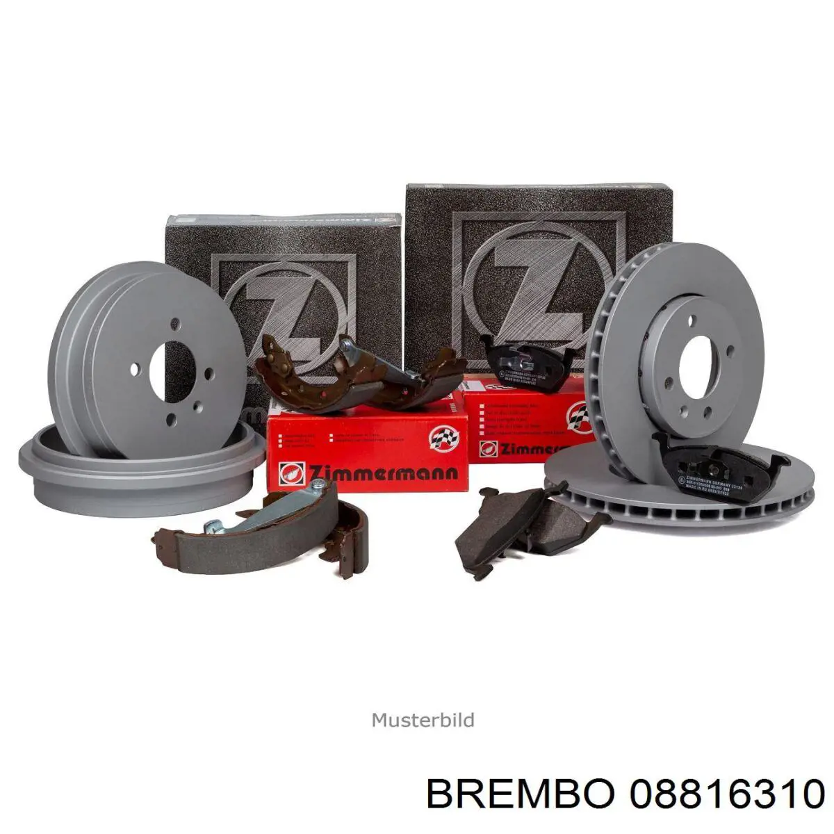 Купить 08816310 Brembo Ротор тормозной
