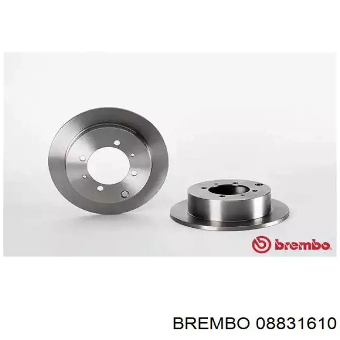 08.8316.10 Brembo диск тормозной задний