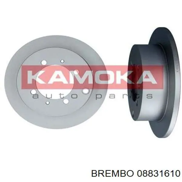 Задний дисковый тормоз Brembo 08831610