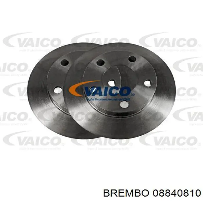 Купить 08840810 Brembo Диск тормозной задний