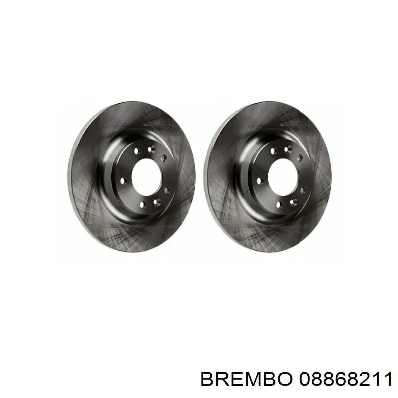 Купить 08868211 Brembo Диск тормозной задний