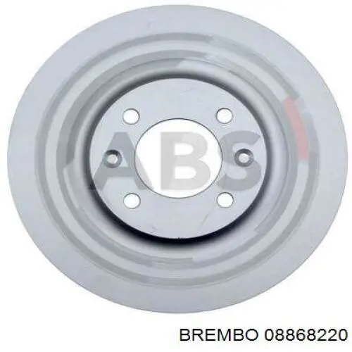 Тормозные диски 08868220 Brembo