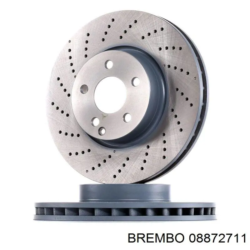 Купить 08872711 Brembo Диск тормозной задний