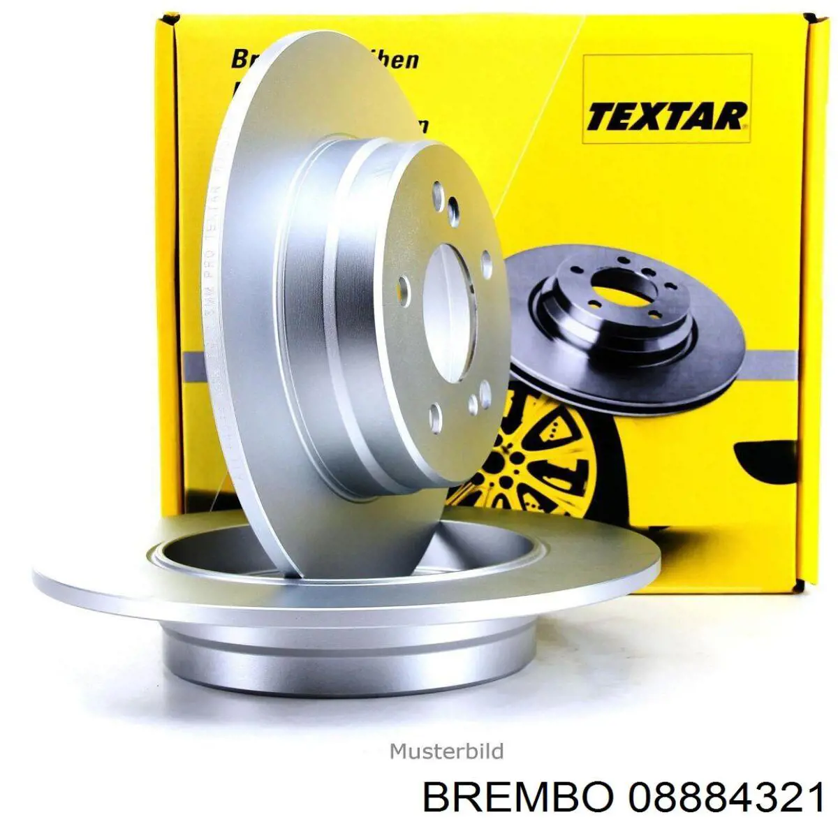 Тормозные диски 08884321 Brembo