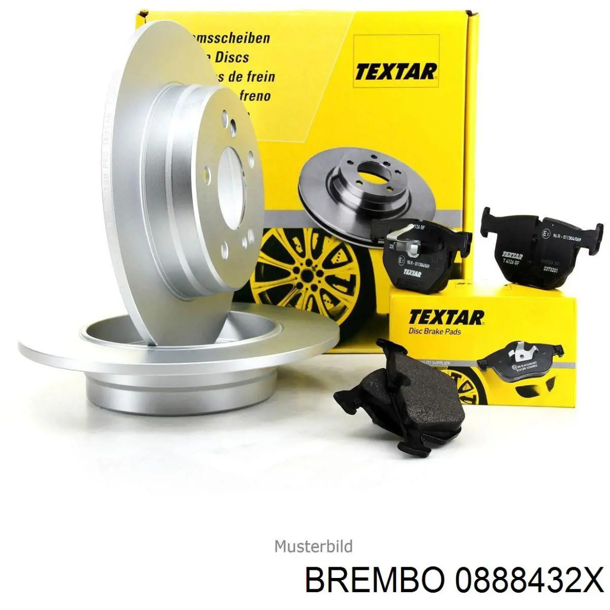0888432X Brembo Дисковый тормоз