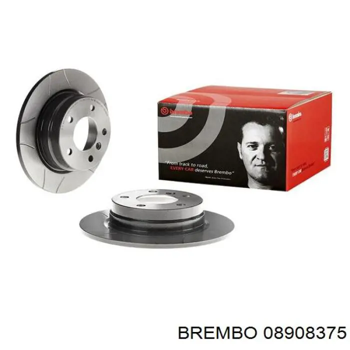 08908375 Brembo диск тормозной задний