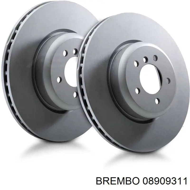 Тормозные диски 08909311 Brembo