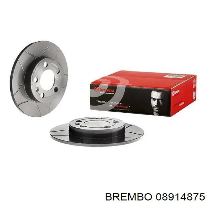 Тормозные диски 08914875 Brembo