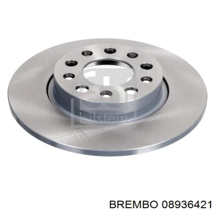 Диск гальмівний задній 08936421 Brembo