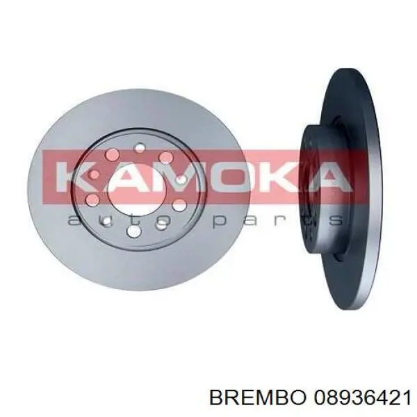 Диск гальмівний задній 08936421 Brembo