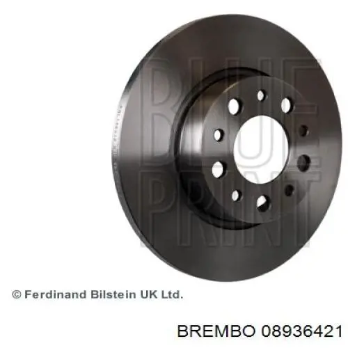 Тормозные диски 08936421 Brembo