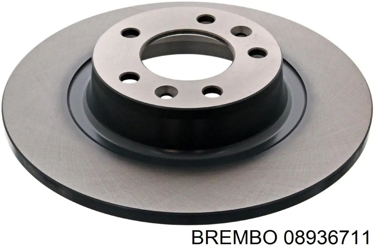 Тормозные диски 08936711 Brembo