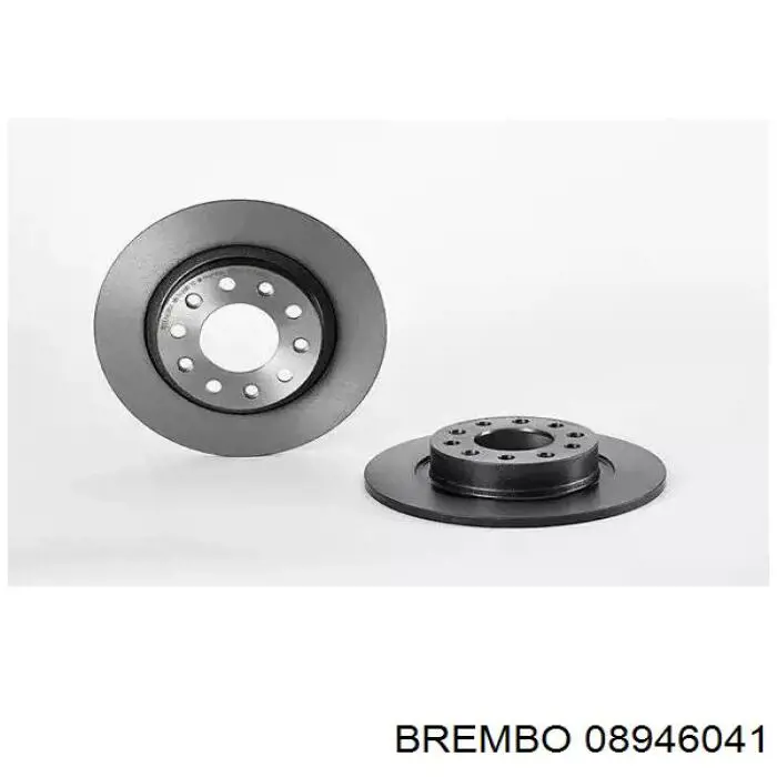 Тормозные диски 08946041 Brembo