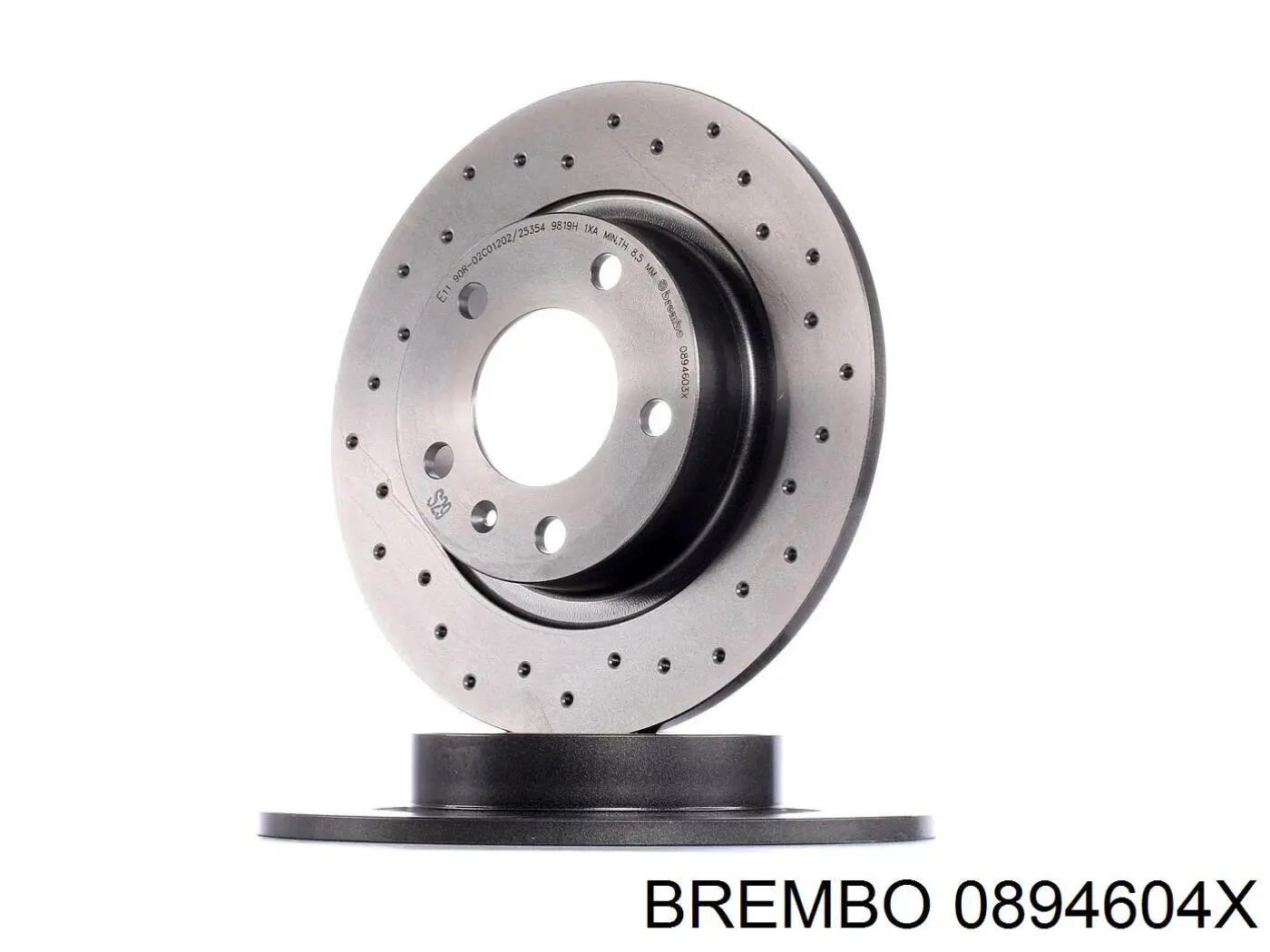 Задний тормозной диск Brembo 0894604X цена, от 37.69 USD