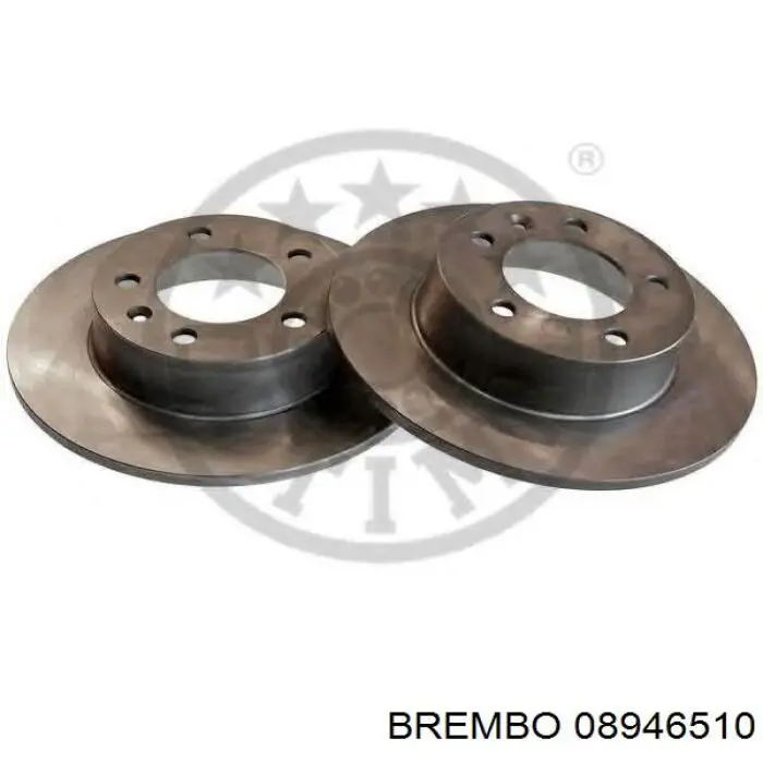 Купить 08946510 Brembo Диск тормозной задний