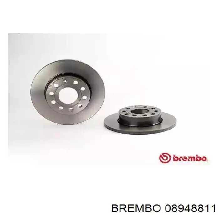 08.9488.11 Brembo диск тормозной задний
