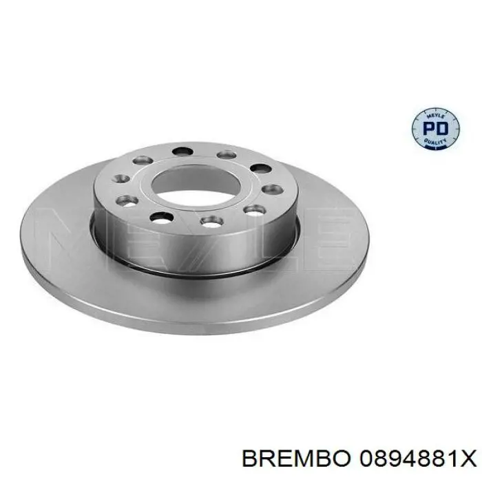 Тормозные диски 0894881X Brembo