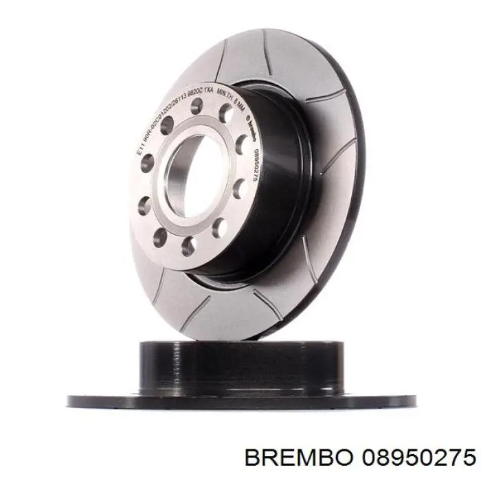 Тормозные диски 08950275 Brembo