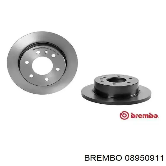 08.9509.11 Brembo disco do freio traseiro