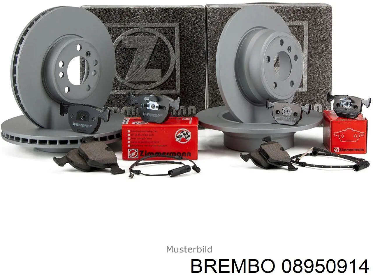 08950914 Brembo Дисковый тормоз