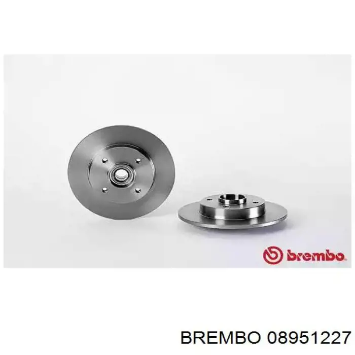 08.9512.27 Brembo диск тормозной задний