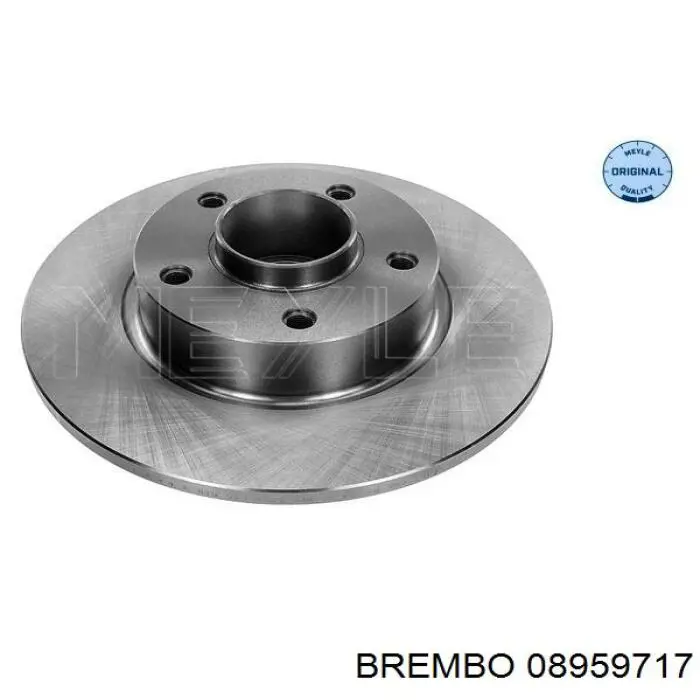 Задний тормозной диск Brembo 08959717 цена, от 103.06 USD