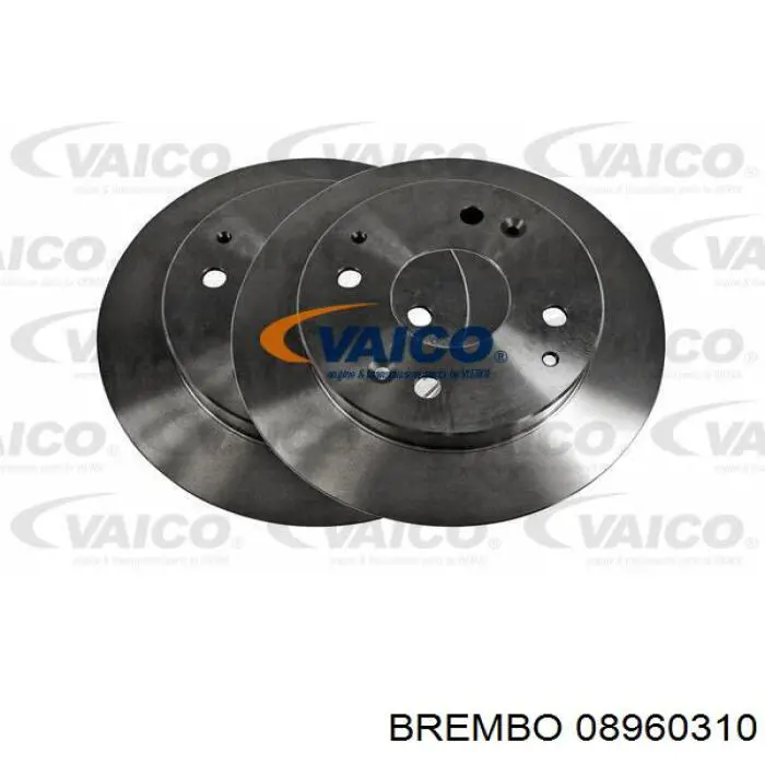 Задний тормозной диск Brembo 08960310 цена, от 28.28 USD