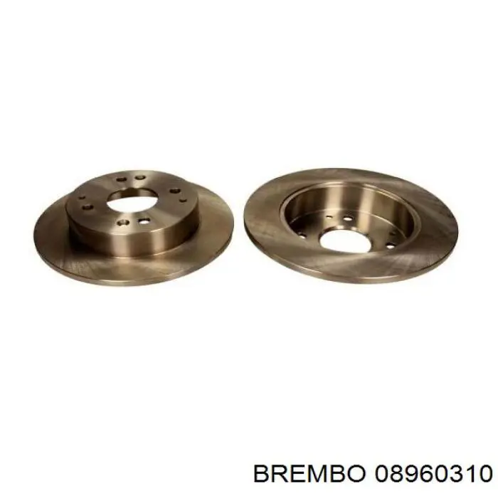 Купить 08960310 Brembo Диск тормозной задний