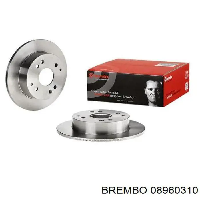 08.9603.10 Brembo диск тормозной задний